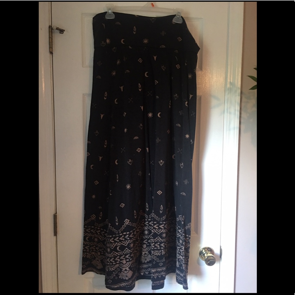 Floorlength maxi skirt